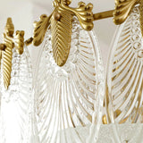 GalaxyWeave Intricate Glass Chandelier