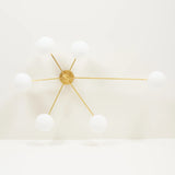 AstroAxis Linear Glass Ceiling Light