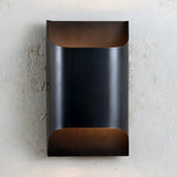 LegacyCube Brass Geometry Wall Light