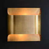 LegacyCube Brass Geometry Wall Light