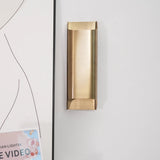 LegacyCube Brass Geometry Wall Light