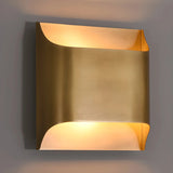 LegacyCube Brass Geometry Wall Light
