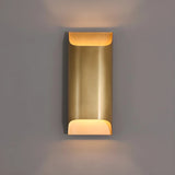 LegacyCube Brass Geometry Wall Light