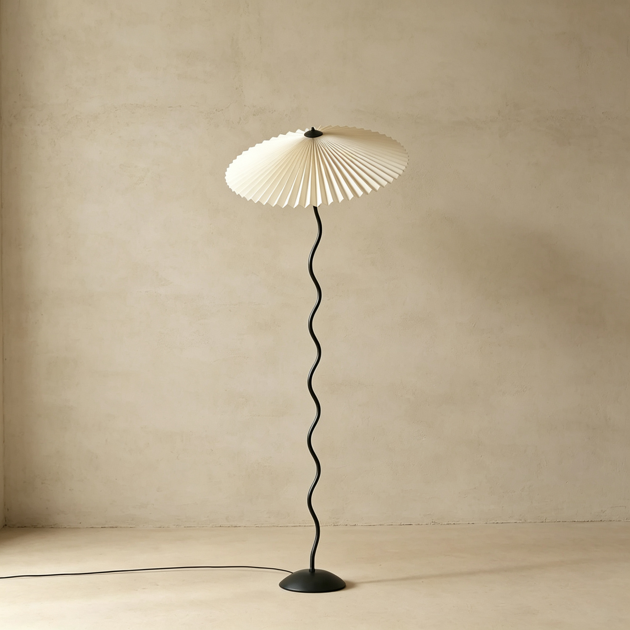 HeritagePleat Textile Floor Lamp