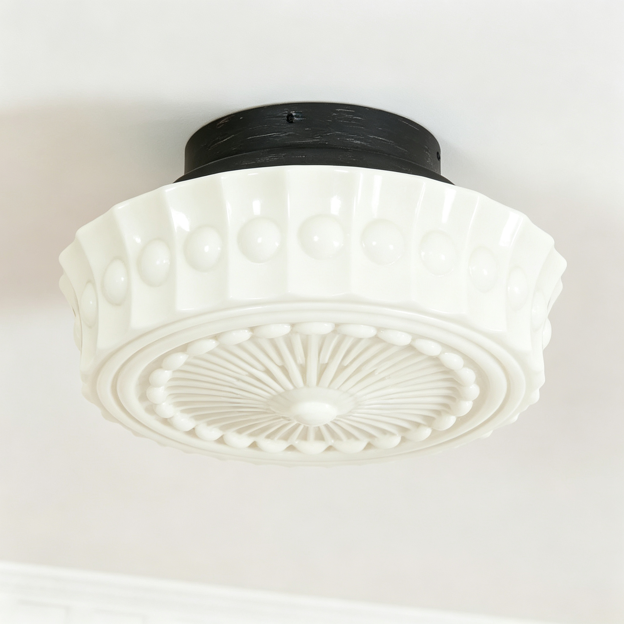 ManorGlow Heritage Glass Ceiling Lamp