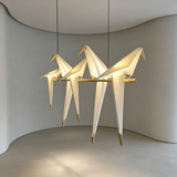 OrigamiFlight LED Bird Chandelier