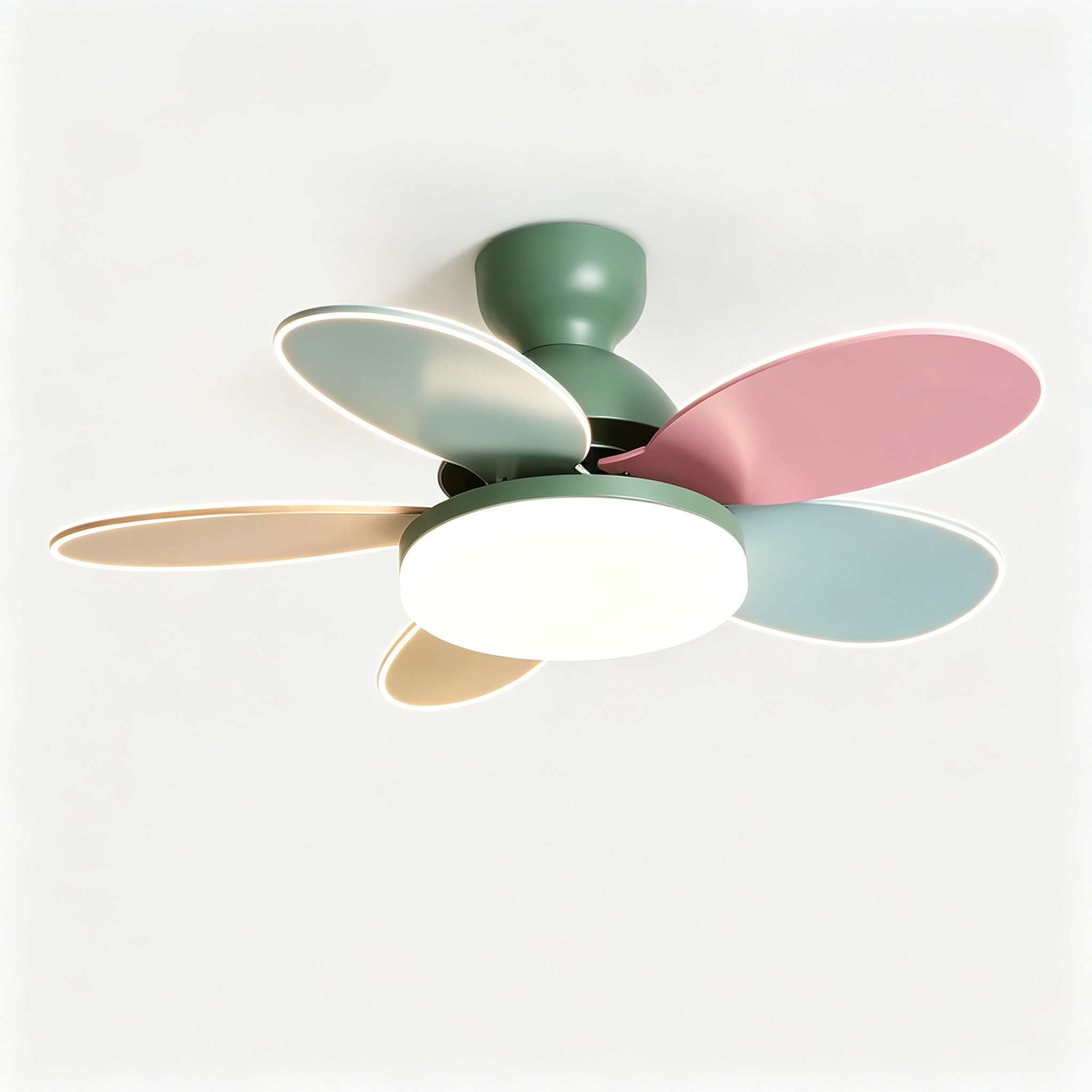 PetalBreeze Chromatic Fan Light